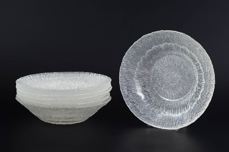 Tapio Wirkkala for Iittala, sæt af seks skåle "Hopla" serien.