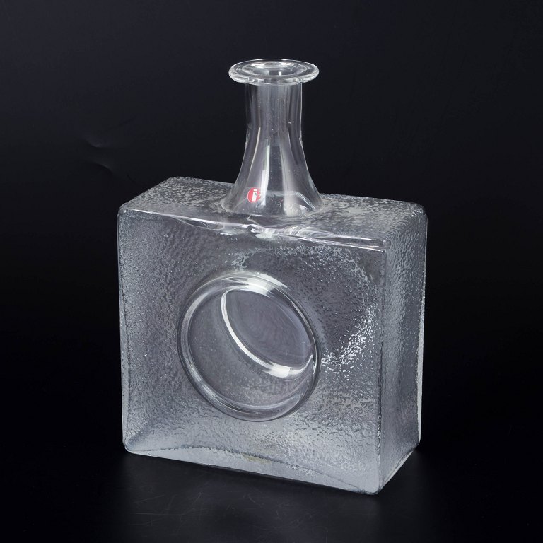 Tapio Wirkkala for Iittala, glasflaske.
